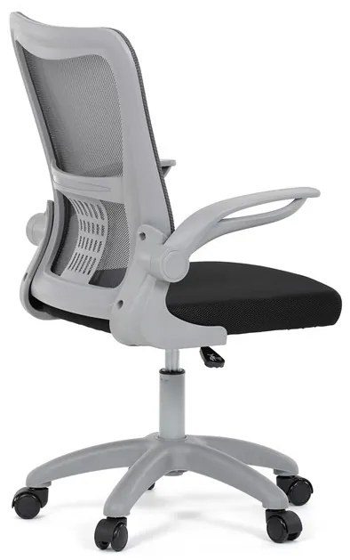 Gyerekszék állítható magassággal, szürke hálós háttámlával. KA-K2008 GREY