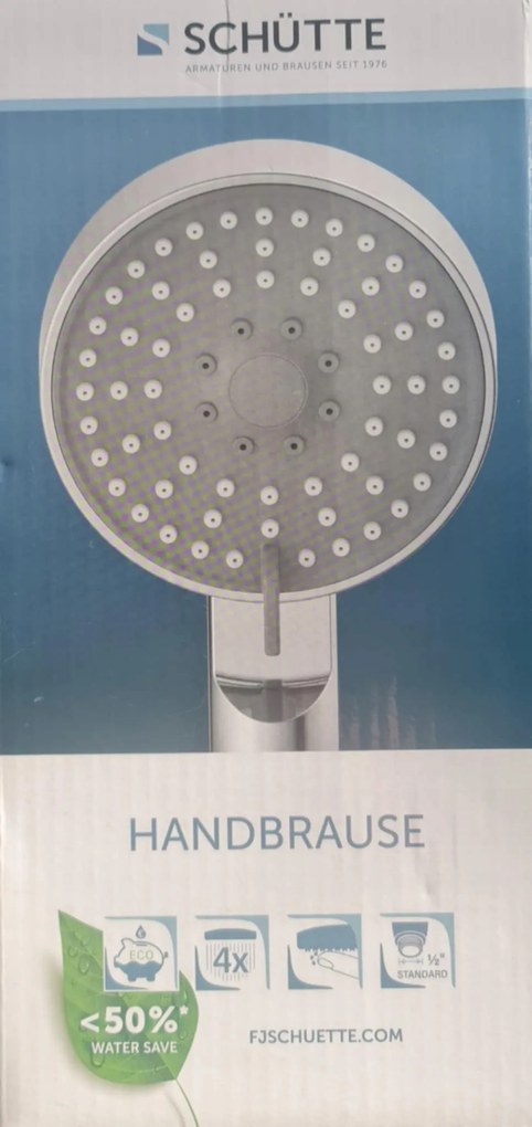 Zuhanyfej zuhany Schutte króm