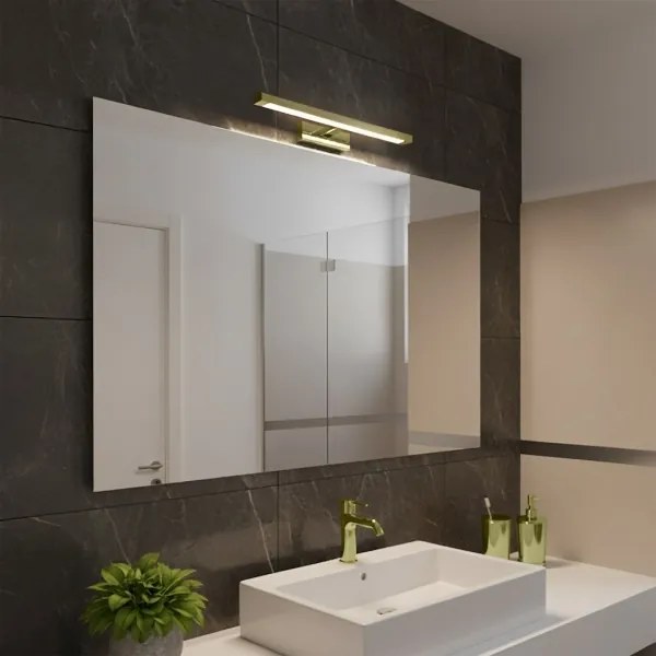 LED fürdőszobai tükörvilágítás KLIMT LED/8W/230V 3000/4000/6000K 40 cm IP44 arany színű