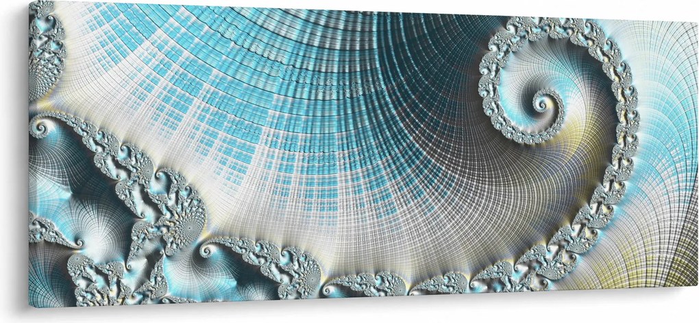 Egy texturált spirál képe (120x50 cm)