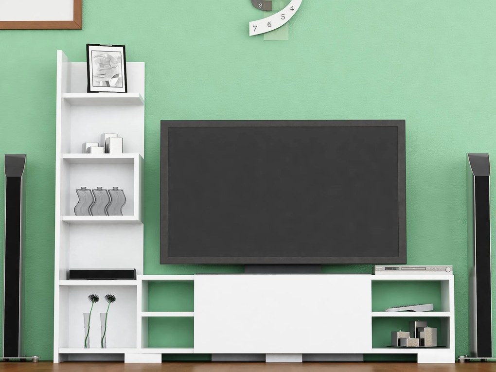Nappali fal Perla set (fehér) . 1102463