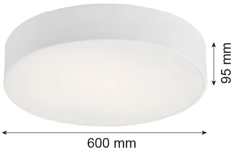 Argon 2082 - DARLING mennyezeti lámpa 5xE27/15W/230V, 60 cm, fehér