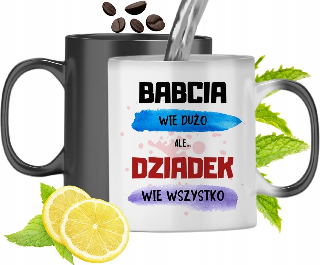 Mágikus Bögre Nagypapának Színváltós Nyomtatott Fényképpel