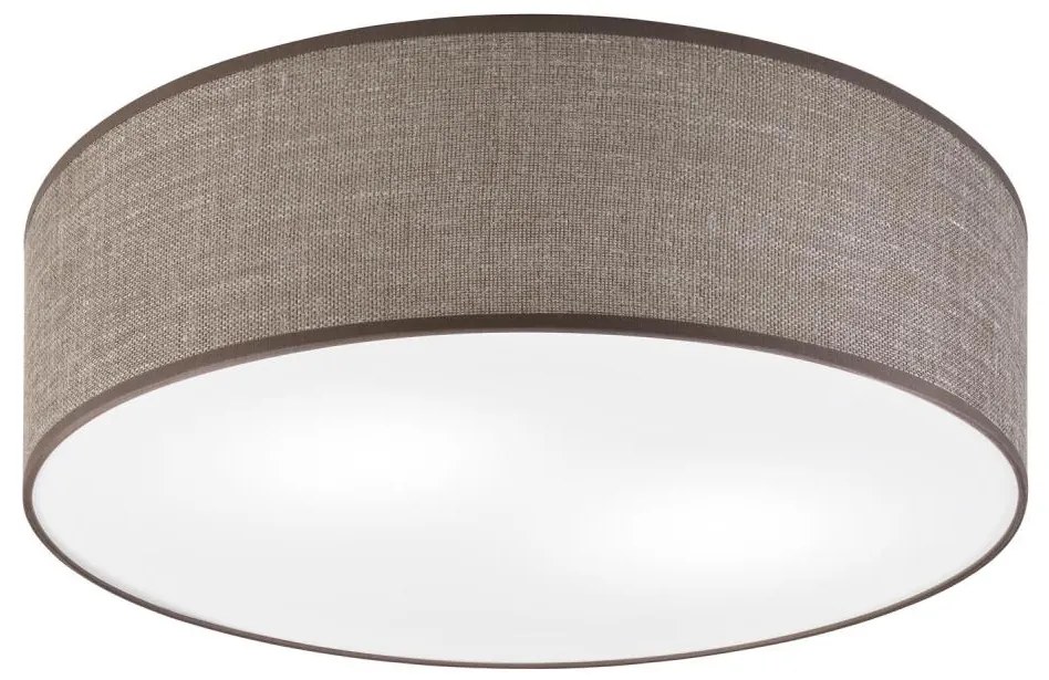 Mennyezeti lámpatest SIRJA 2xE27/15W/230V, átmérő 45 cm, barna