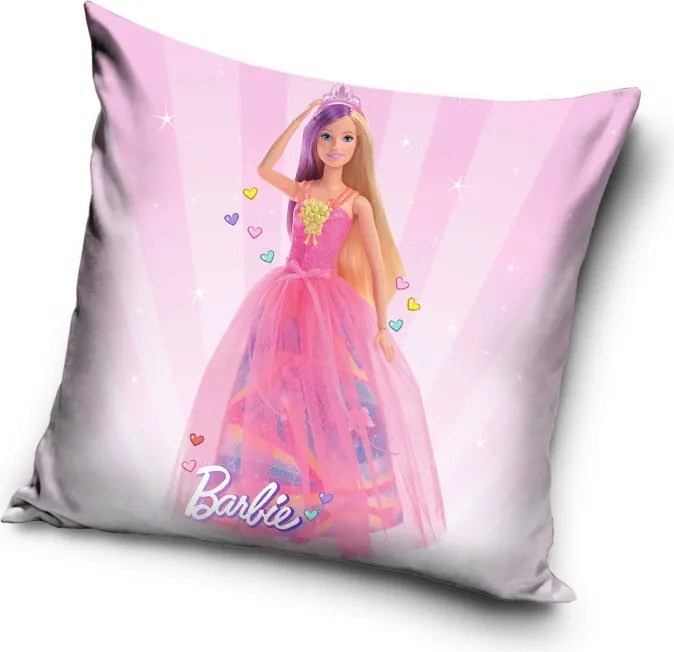 Barbie Fairy Spark párnahuzat 40x40 cm Velúr