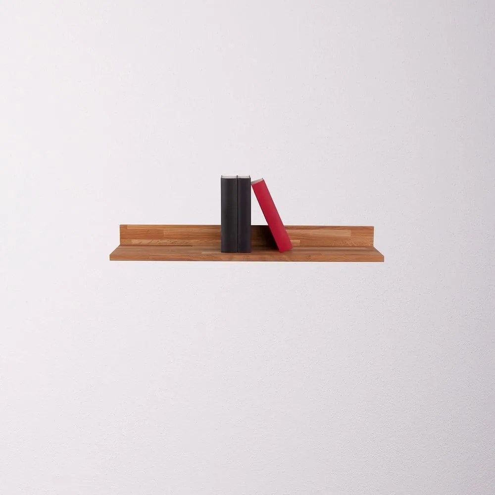 Natúr színű tölgyfa fali polc képekhez 60 cm Kalle – Interia Home & Living