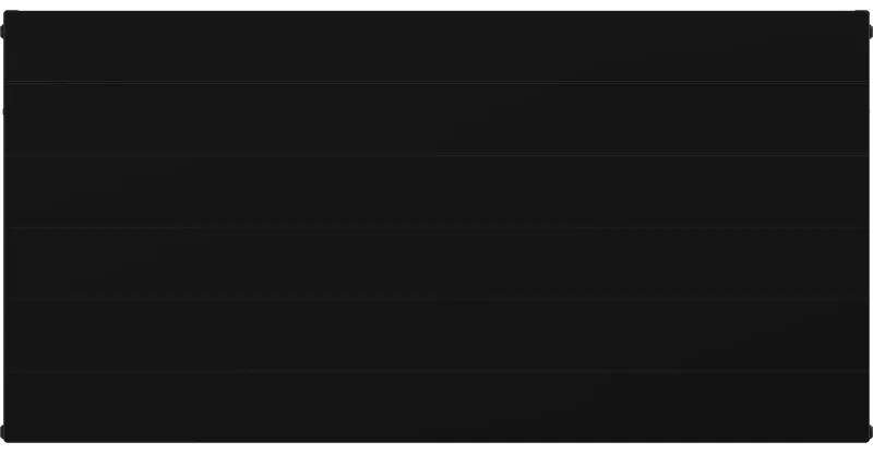 Mexen CL22 Line, panelradiátor 500 x 1400 mm, oldalsó csatlakozás, 1910 W, fekete, W422L-050-140-70