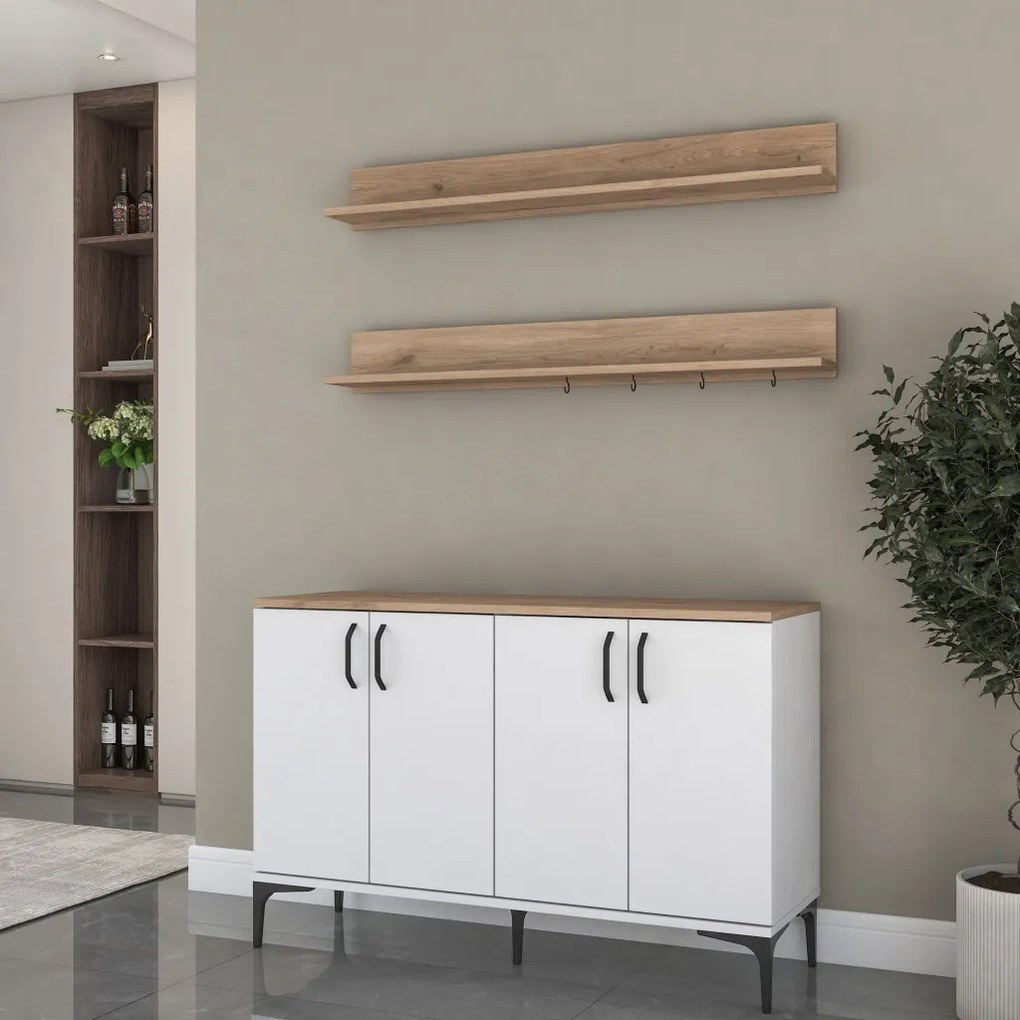 Konyhaszekrény, 120 cm – JE234