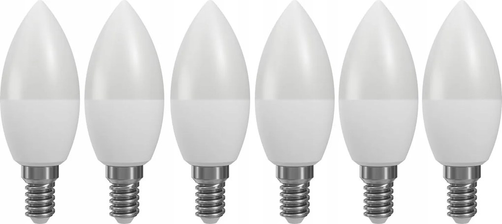Livarno home 6 x Led izzó E14 4,2 W 2700 K Tejfehér (34/D-4)