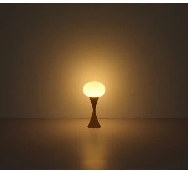 Globo 21027SA - Asztali lámpa LULA 1xE14/25W/230V bézs