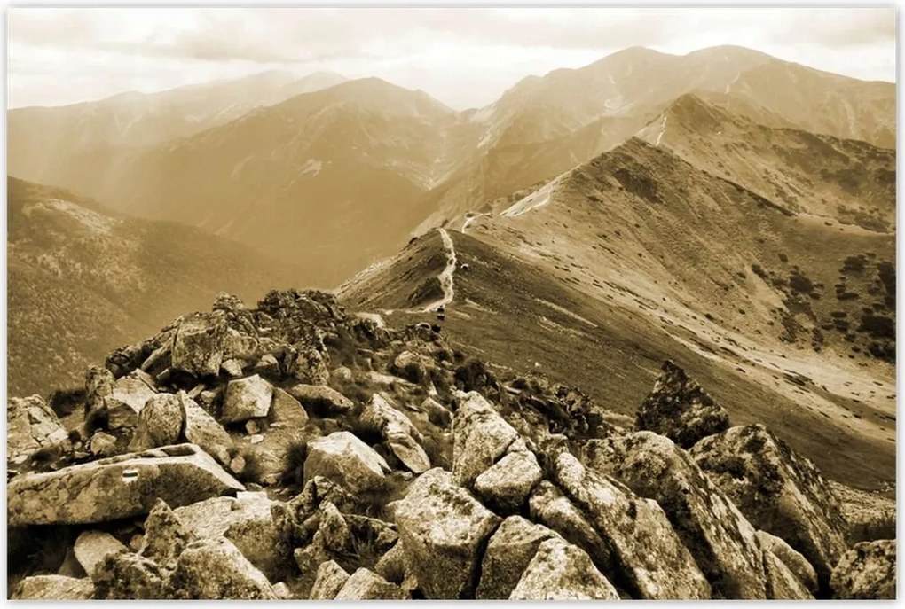 Poszterek 120x80 Tátra Lengyel hegyek Kilátás