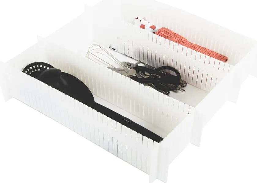 Drawer Dividers 6 db fehér fiókelosztó - Compactor