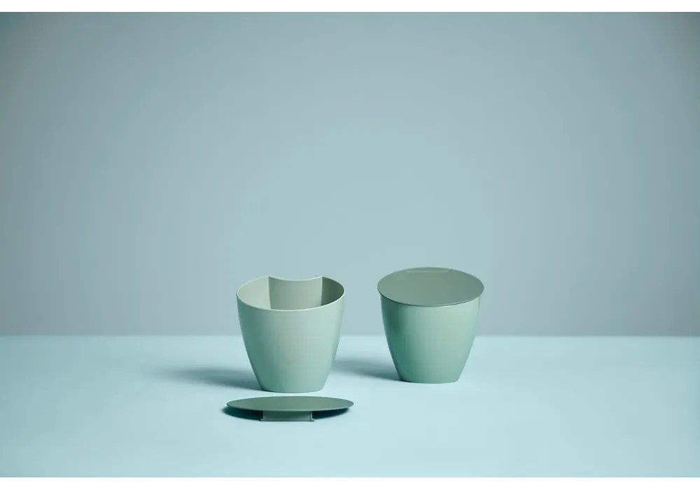 Fekete komposztálható hulladék gyűjtő 2,2 l Nordic black – Mepal