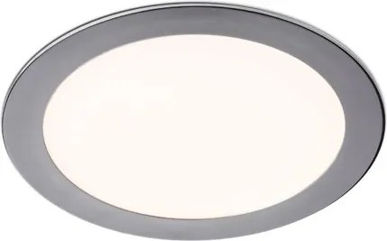 RENDL SLENDER R 22 süllyesztett lámpa fekete króm 230V LED 18W 3000K