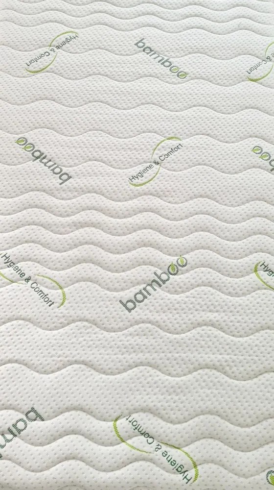 Ortho-Sleepy Memory Topper fedőmatrac 6 cm memory natúr fehér huzattal