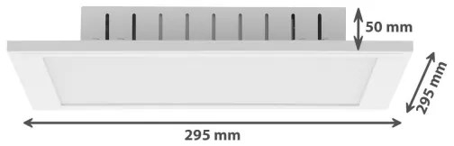 Brilo - LED RGB Dimmelhető mennyezeti lámpa COLOUR LED/15W/230V 3000-6500K + + távirányító