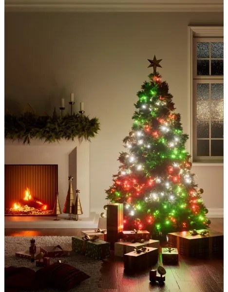 NanoleafN7102K02-25HSL-LEDRGBW karácsonyi lánc 300xLED 2x12m 2700-6500K Wi-Fi IP67