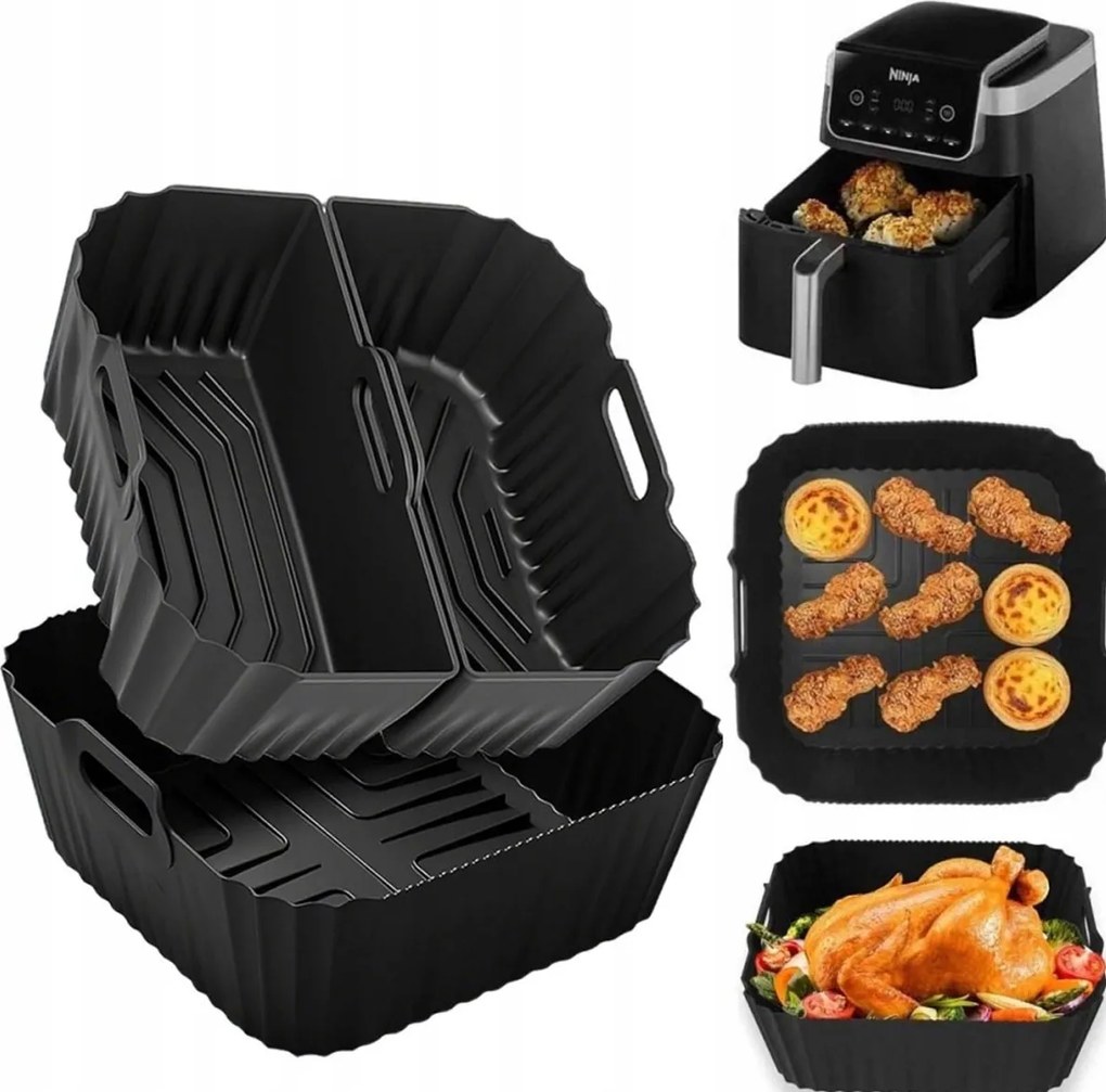 Akcesoria Airfryer Cosori Ninja Olajsütőhöz 3AZ1BEN Basket Szett