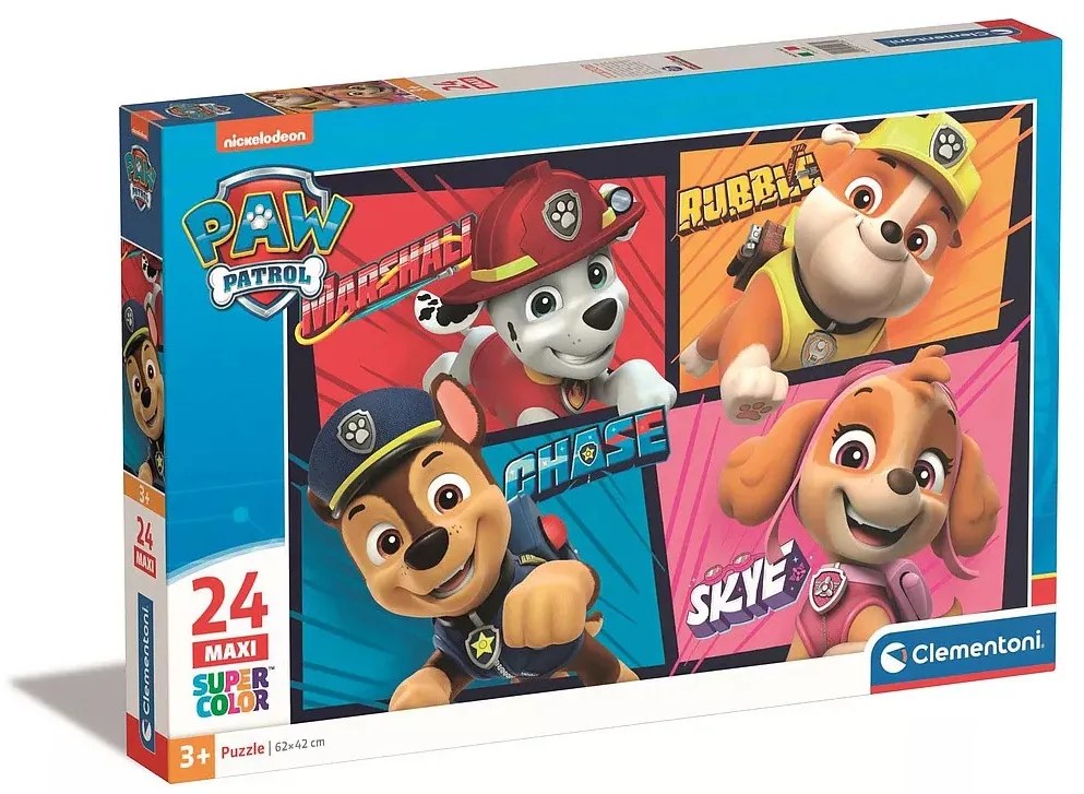 Mancs Őrjárat Ready for Action 24 db-os maxi puzzle Clementoni