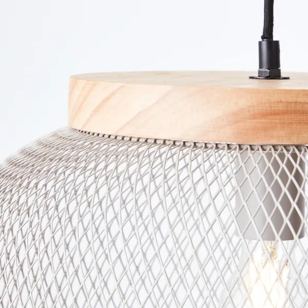 Brilliant - GIADA zsinóros csillár 1xE27/40W/230V, Ø 39 cm, szürke