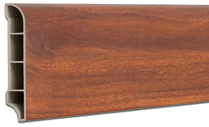 Vinyl SPC padlószegély Serengeti dió 2400x60x12 mm
