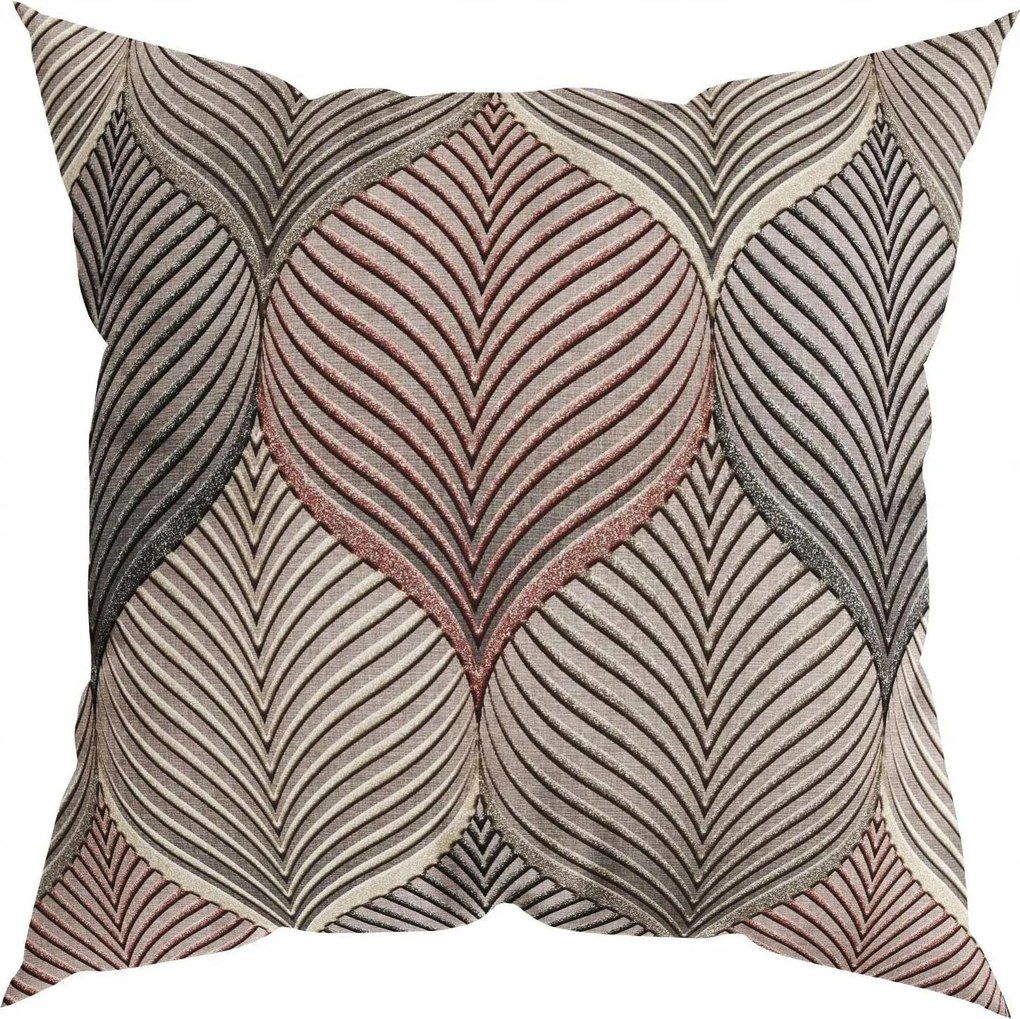 Dekoratív párnahuzat 40x40 Piszkos rózsaszín párnahuzat 9511