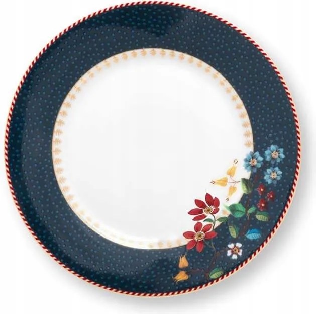 Desszert tányér Berry Blues Blue PiP Studio, 17 cm