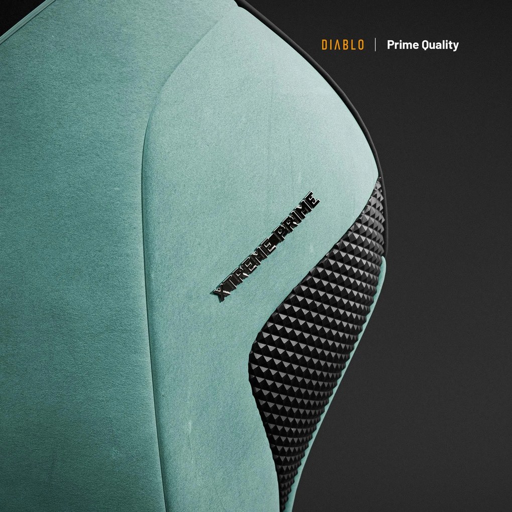 Gamer szék Normal Size, menta-fekete: Diablo X-One Prime Mystic Mint