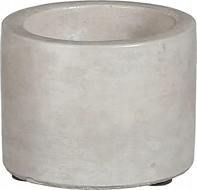 Gyertyatartó világos szürke