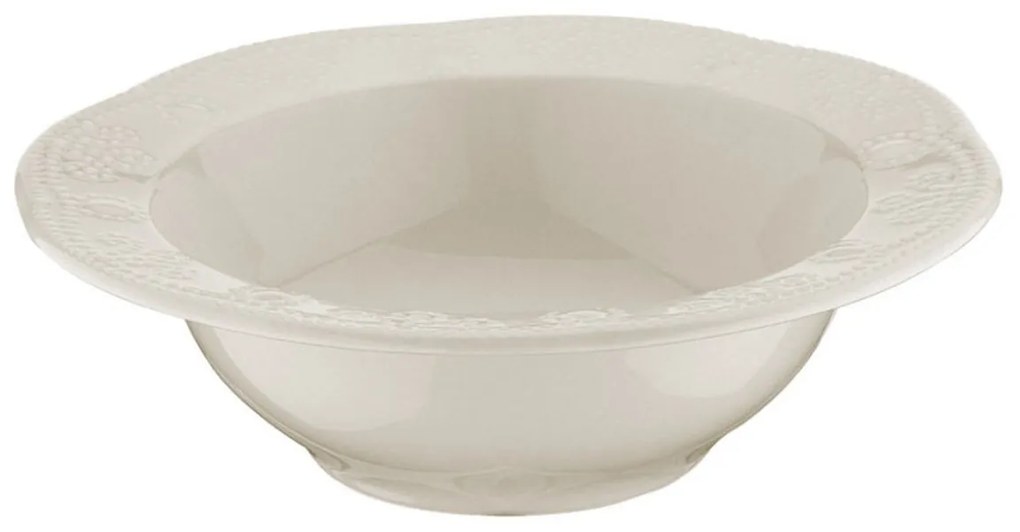 Kutahya Porselen 24 darabos Étkészlet, FLY24Y20014, porcelán, krémszín