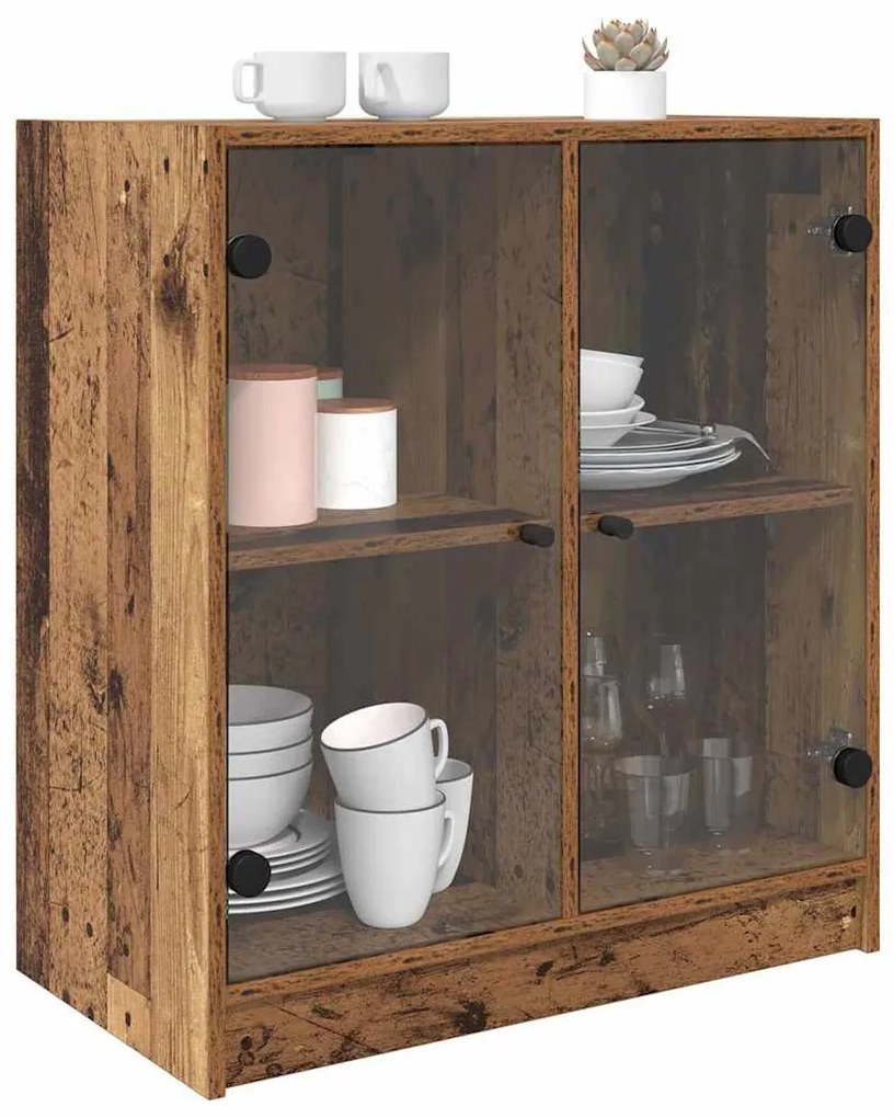 Oldalsó szekrény Öreg fa 68 x 37 x 75,5 cm Faanyag