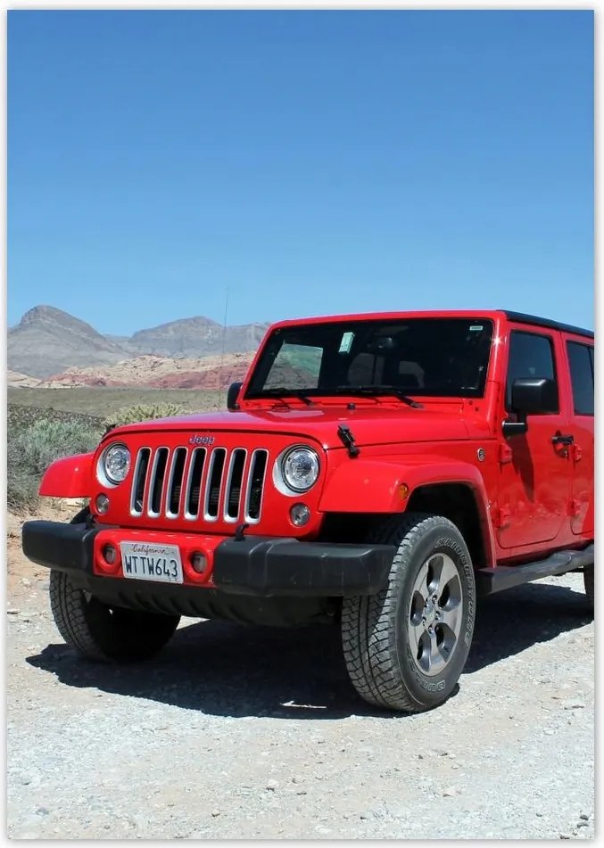 Poszterek A5 Pion Jeep Terepjáró