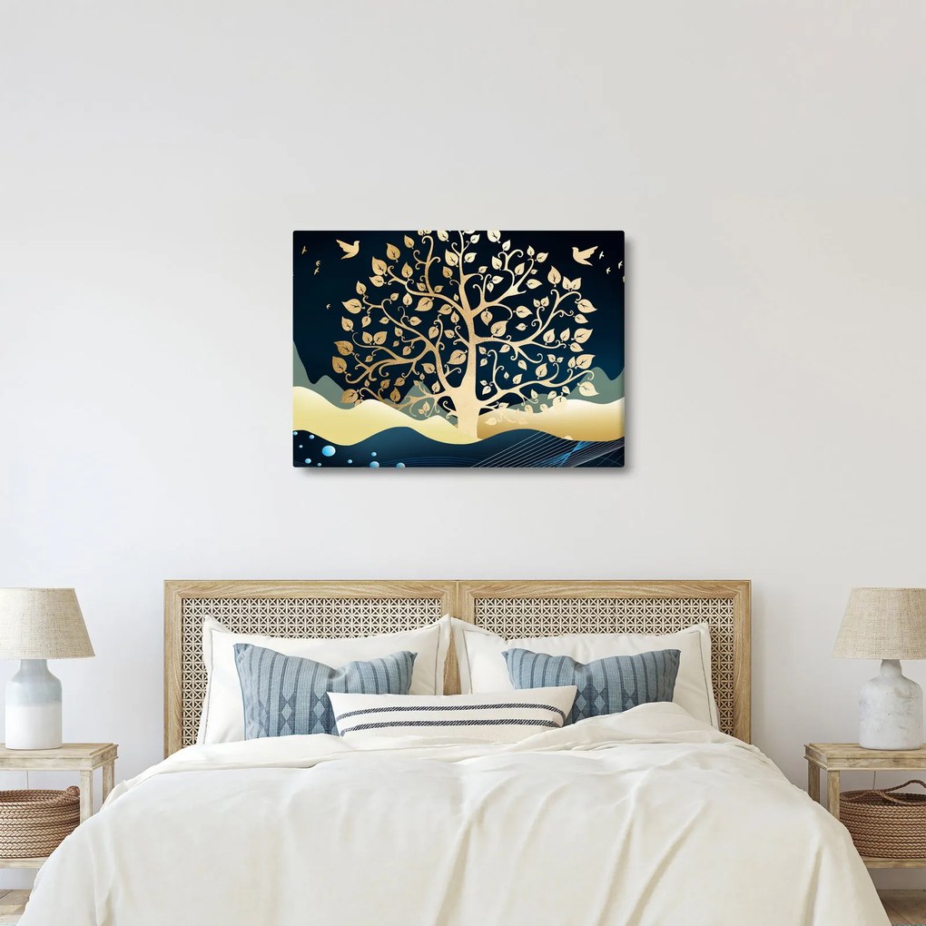 Egy aranyfa képe (70x50 cm)