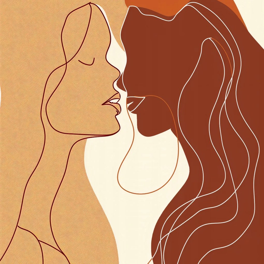 Poszter 80x80cm Érzékiség Szintetez