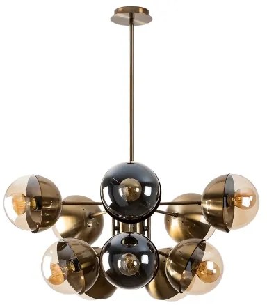 Csillár rúdon KARSOR 10xE27/40W/230V