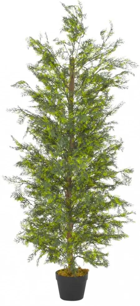 Zöld, cserepes műciprusfa 150 cm