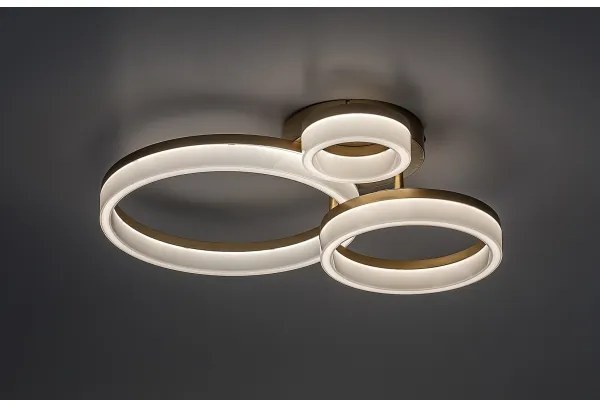 Rabalux 71383 - LED Mennyezeti lámpa AMILIA LED/24W/230V 3000/4000/6500K arany