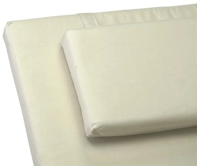 DIVERO Kerti párna készlet nyugágyhoz krém 2 db