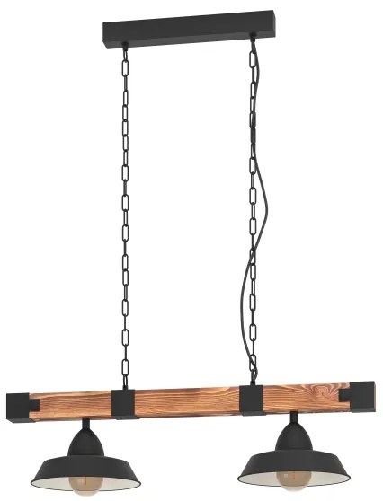 Eglo 44085 - Láncos csillár OLDBURY 2xE27/60W/230V