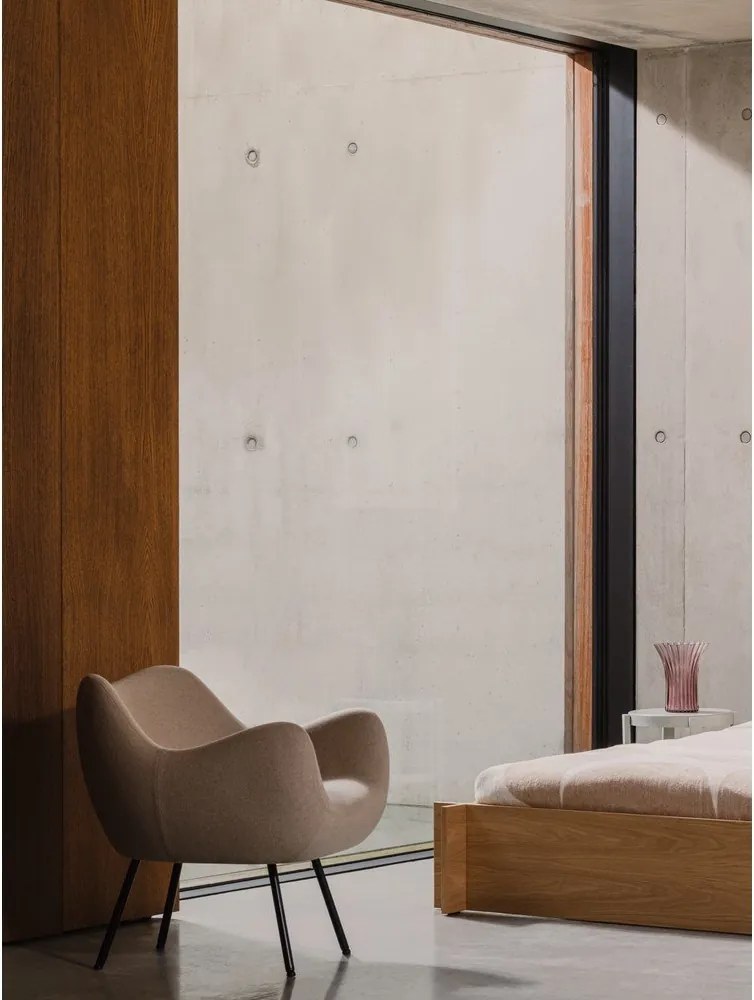 Bézs gyapjú fotel RM58 – noo.ma