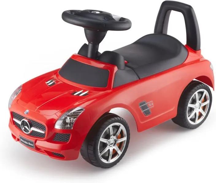 EcoToys Gyerek lökhárító, Mercedes SLS jármű, piros, 332