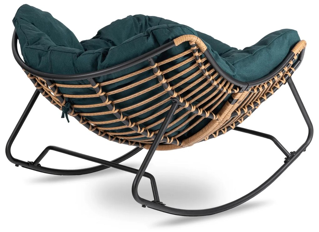 Hintafotel Zöld Párnával. ELTON