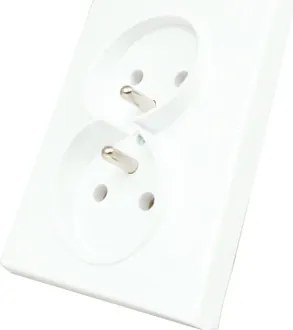 Dupla P/t Aljzat 2X2P+Z 16A,250V