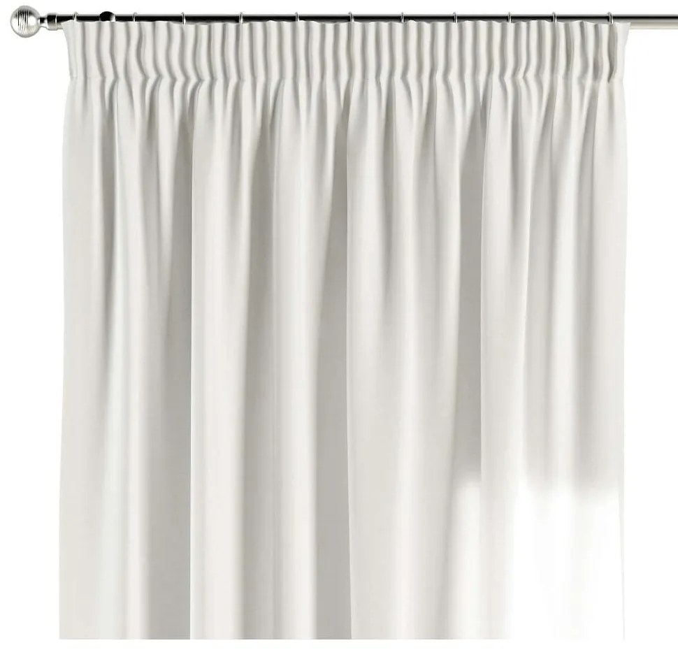 Fehér-bézs függöny 260x130 cm Cotton Story - Yellow Tipi