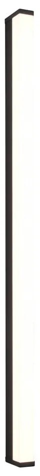 Matt fekete LED fali lámpa (hosszúság 120 cm) Fabio – Trio