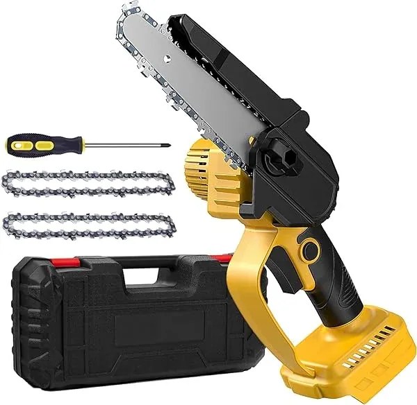 Akkus kézi 6″ mini fűrész - WORTH AIR KE24-285 + 2x akku 21 V + tartozékok + láda