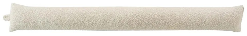 Krémszínű huzatfogó párna 10x80 cm Wooly – douceur d'intérieur