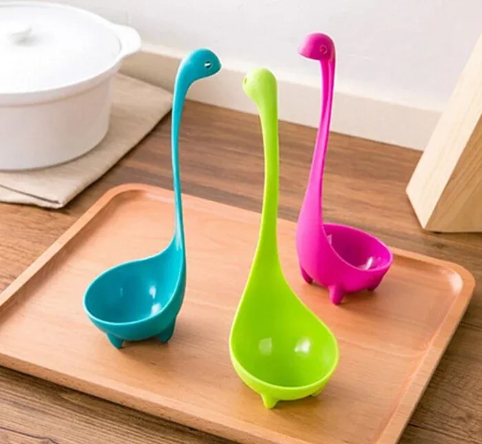 Loch Ness merőkanál - világoszöld