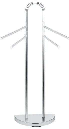 WENKO 16610100 - COSENZA törölközőtartó állvány 33 x 93,5 cm, fényes króm