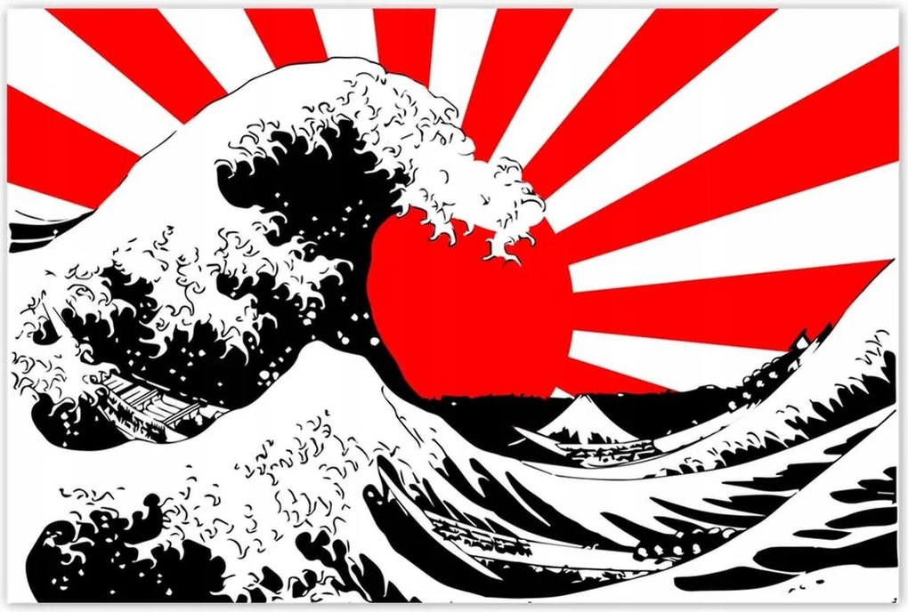 Poszterek 120x80 Japán Kamikaze